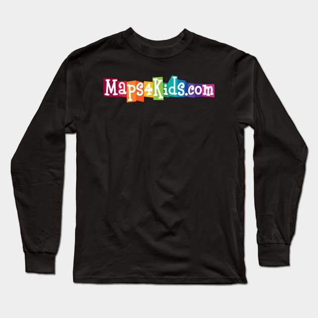 Maps4Kids Box Long Sleeve T-Shirt by Maps4Kids